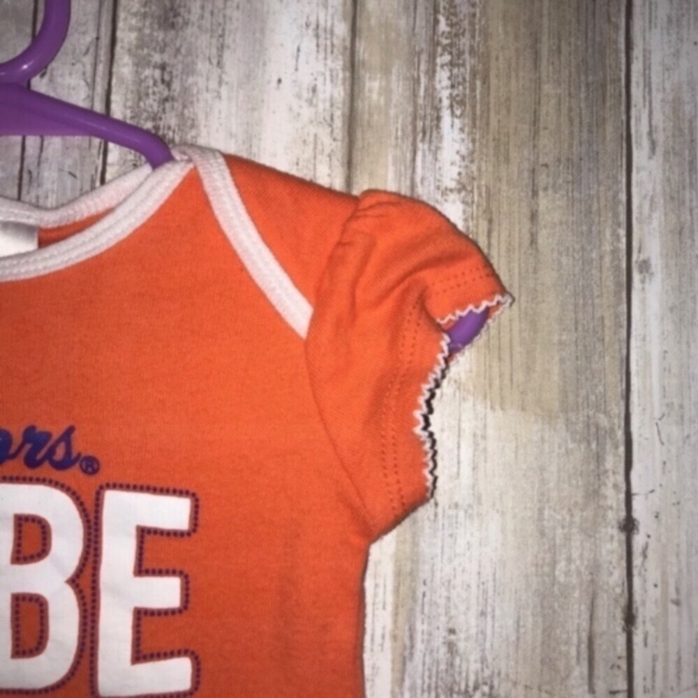 Florida Gators Baby Onesie 6-9M Orange “Gators Babe” Bodysuit NCAA Infant Outfit - Picture 5 of 5